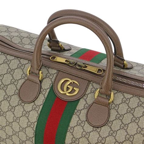 gucci tasche holzgriff|gucci luggage.